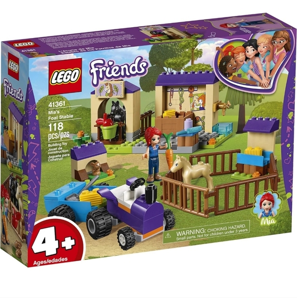 Lego Friends Mia's Foal Stable 41361 - Picture 1 of 4